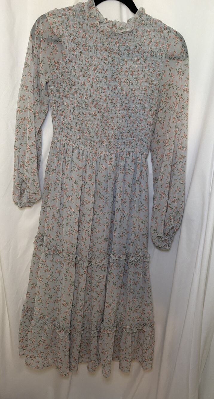 Petal & Pup Edwina Cottage Floral Long Dress Size 4 Romantic Boho